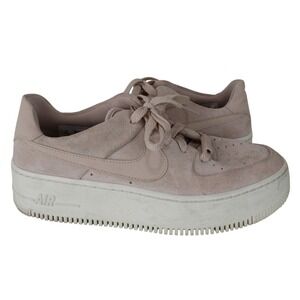 Nike Air Force 1 Platform Womens Sneakers Shoes Sneakers Size 8.5 AR5339-201